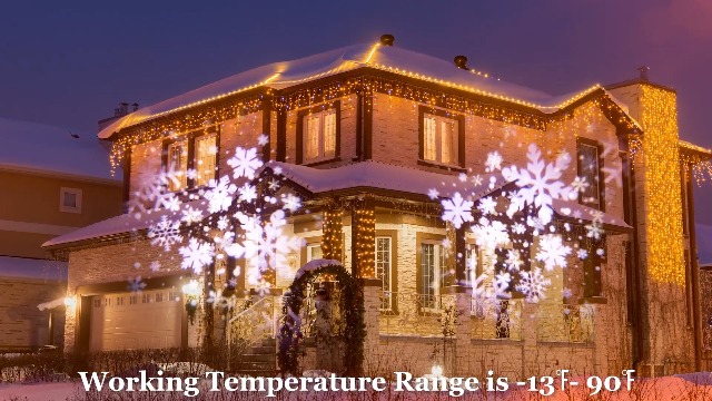 Amazon.com: Snowflake Christmas Projector Lights Outdoor 2025